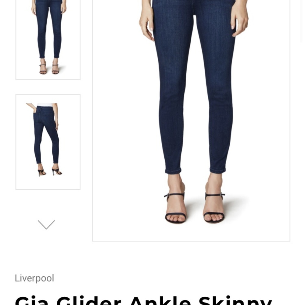 NWT Liverpool Glider Pull On Skinny